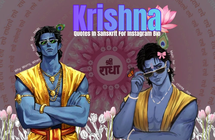 65+ Best Krishna Quotes In Sanskrit For Instagram Bio – The Self Captions Krishna Quotes In Sanskrit For Instagram Bio