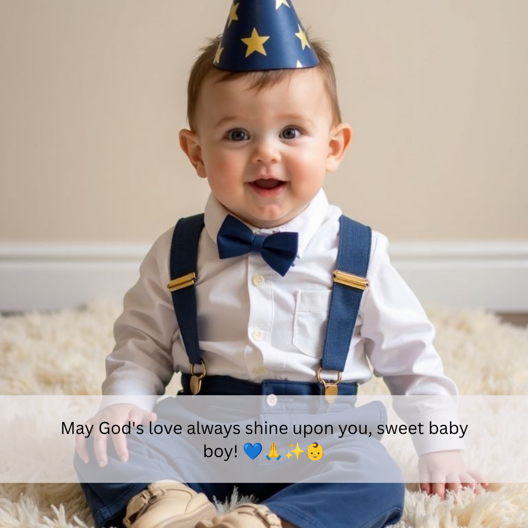 1st Birthday Wishes For Baby Boy From Mother