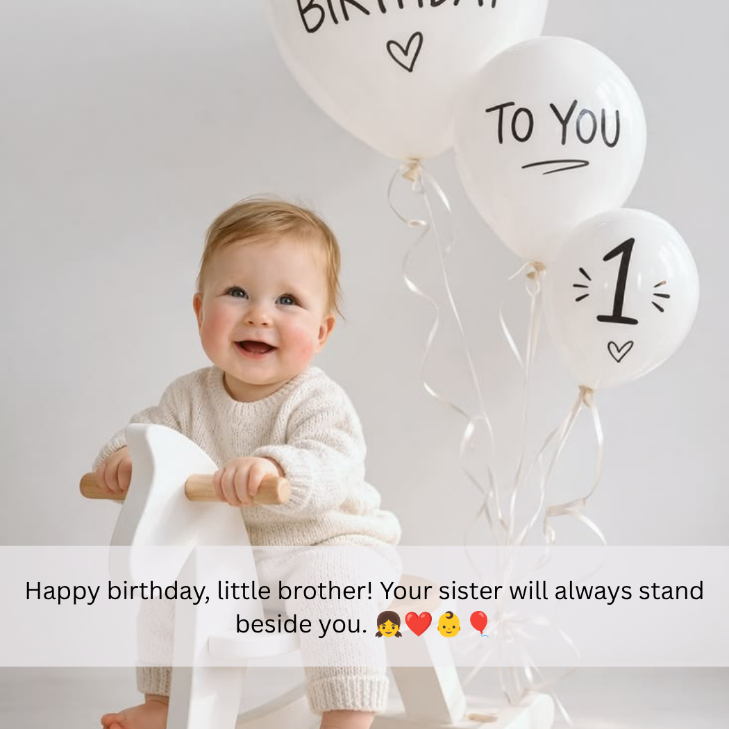Happiest 1st Birthday Wishes For Baby Boy