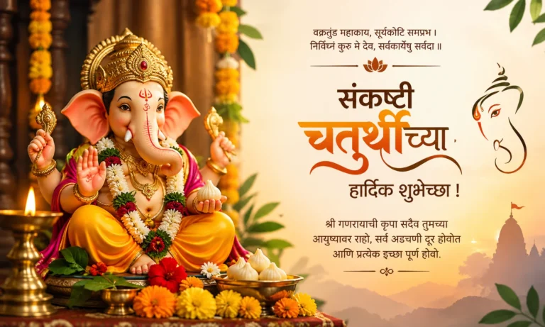 85+ Best Sankashti Chaturthi Wishes In Marathi for Ganpati Blessings 85+ Best Sankashti Chaturthi Wishes In Marathi for Ganpati Blessings