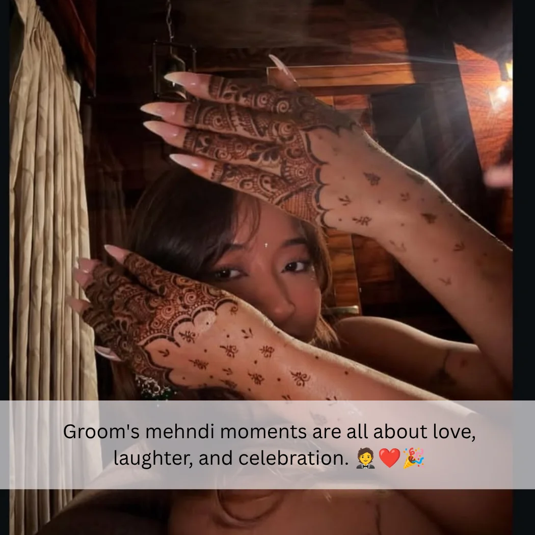 Karwa Chauth Mehndi Captions For Instagram