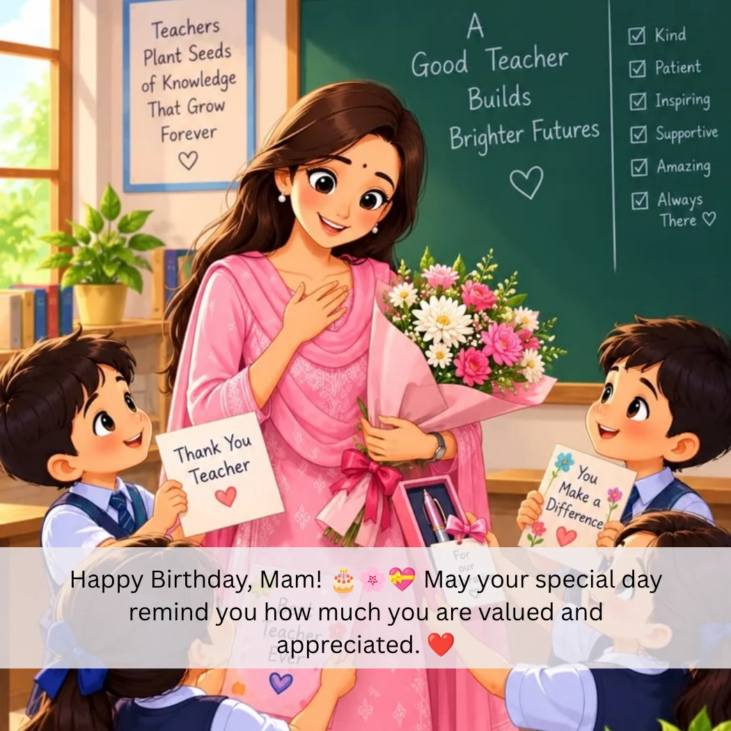 Unique Birthday Wishes For Mam